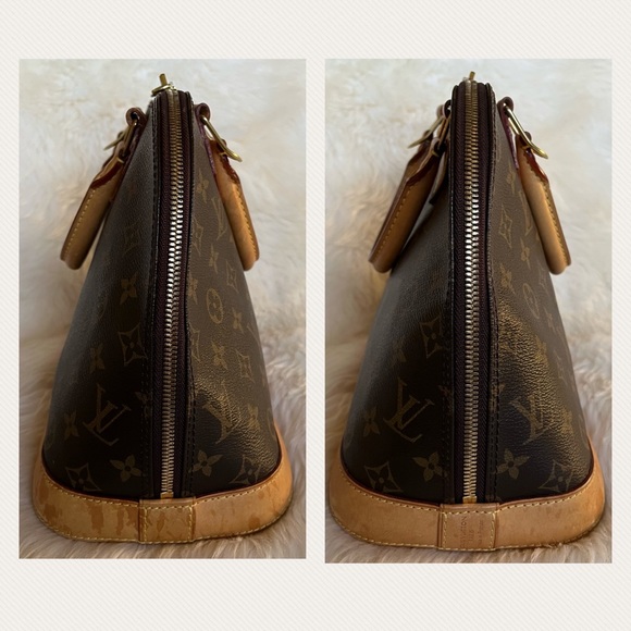 💎Lovely Set💎 Louis Vuitton Alma PM monogram & Luggage Tag - Picture 5 of 15